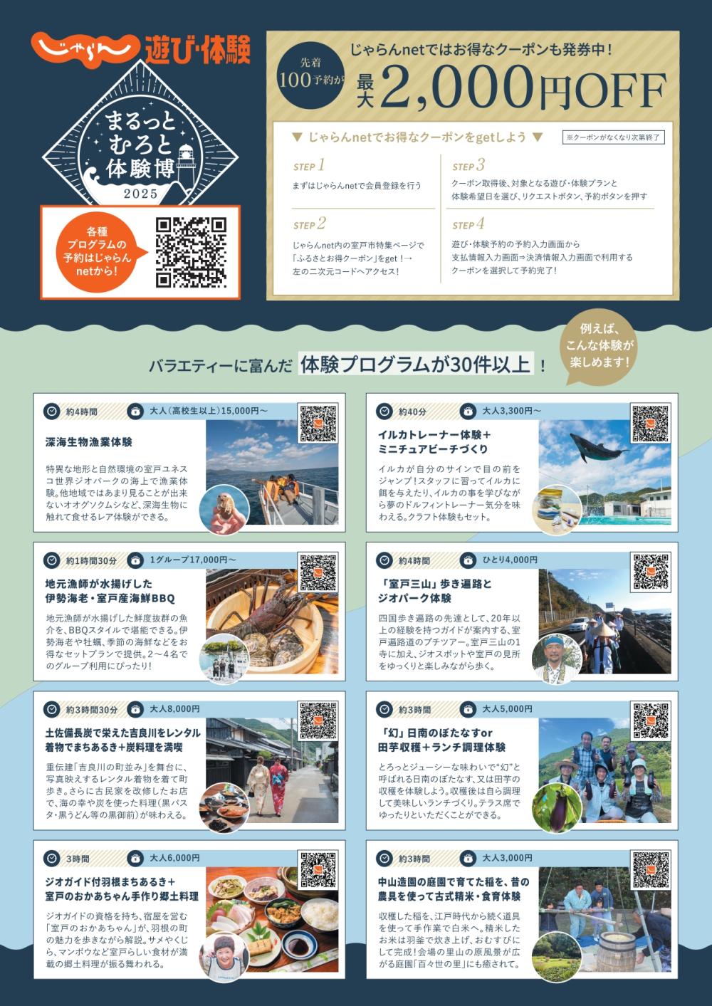  まるっとむろと体験博２０２５