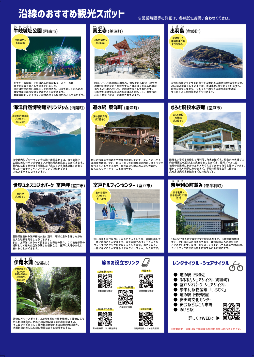  徳島・室戸・高知 ５５フリーきっぷ