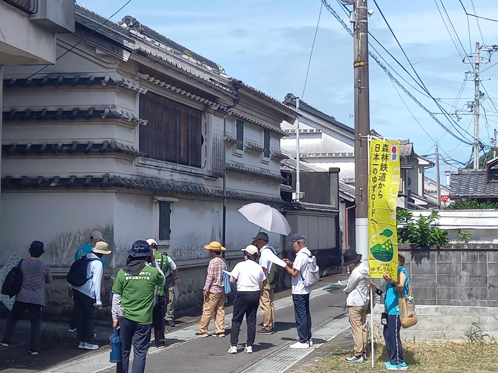 日本遺産中芸ゆずと森林鉄道ガイド会